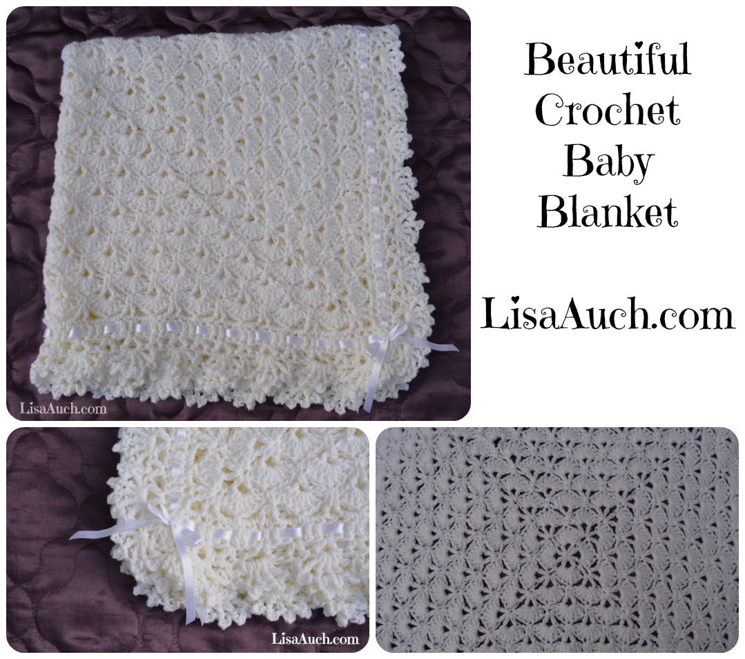  Crochet Blanket/Shawl Booties and Cardigan for Baby – LisaAuch.com