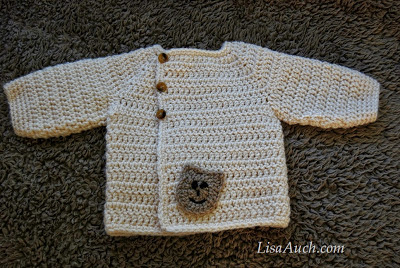 free crochet baby cardigan pattern