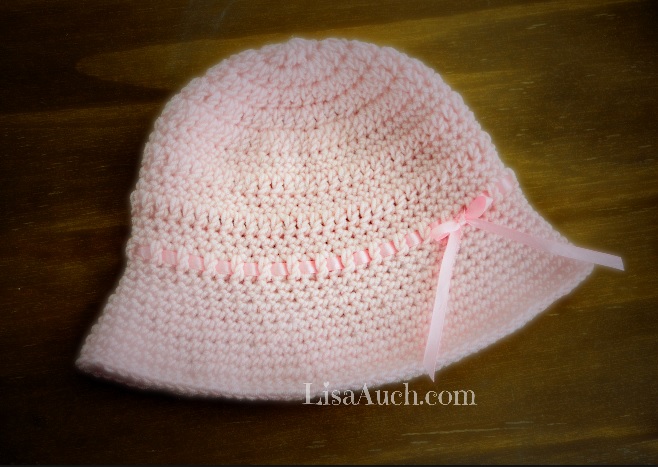 crochet baby sun hat pattern free