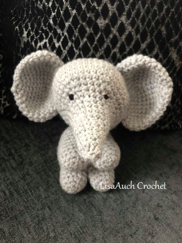 crochet elephant toy pattern