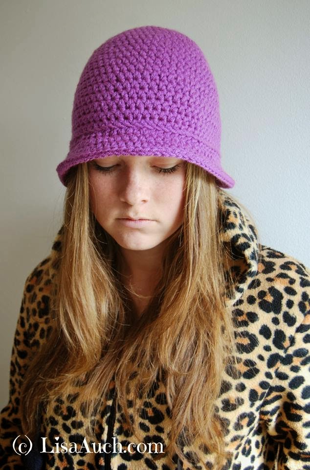 Free crochet bucket hat pattern