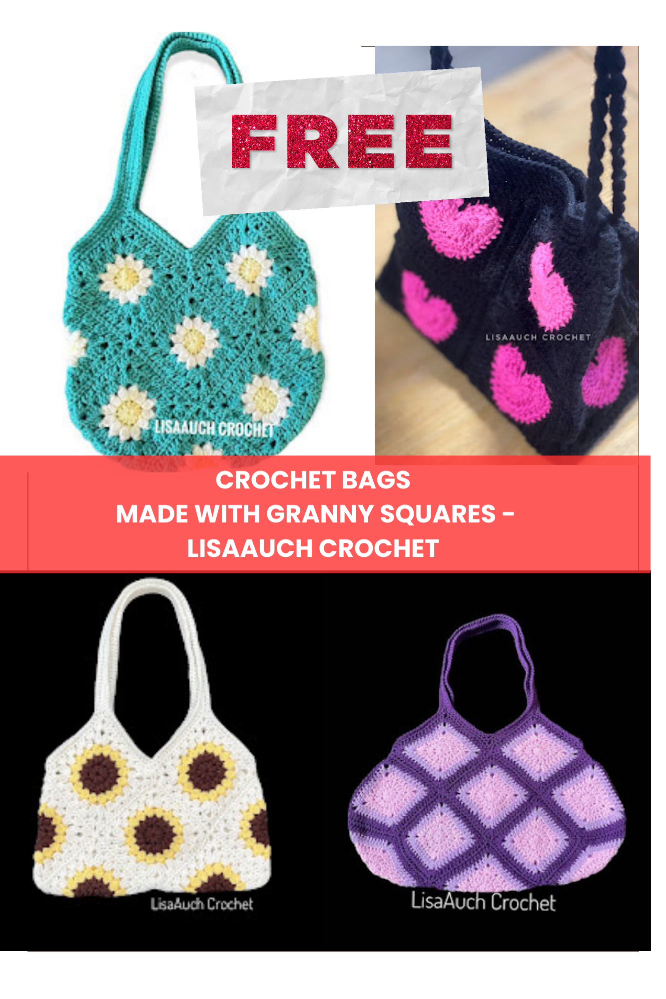 Lacy Shell Large Crochet Beach Bag Pattern - CrochetNCrafts