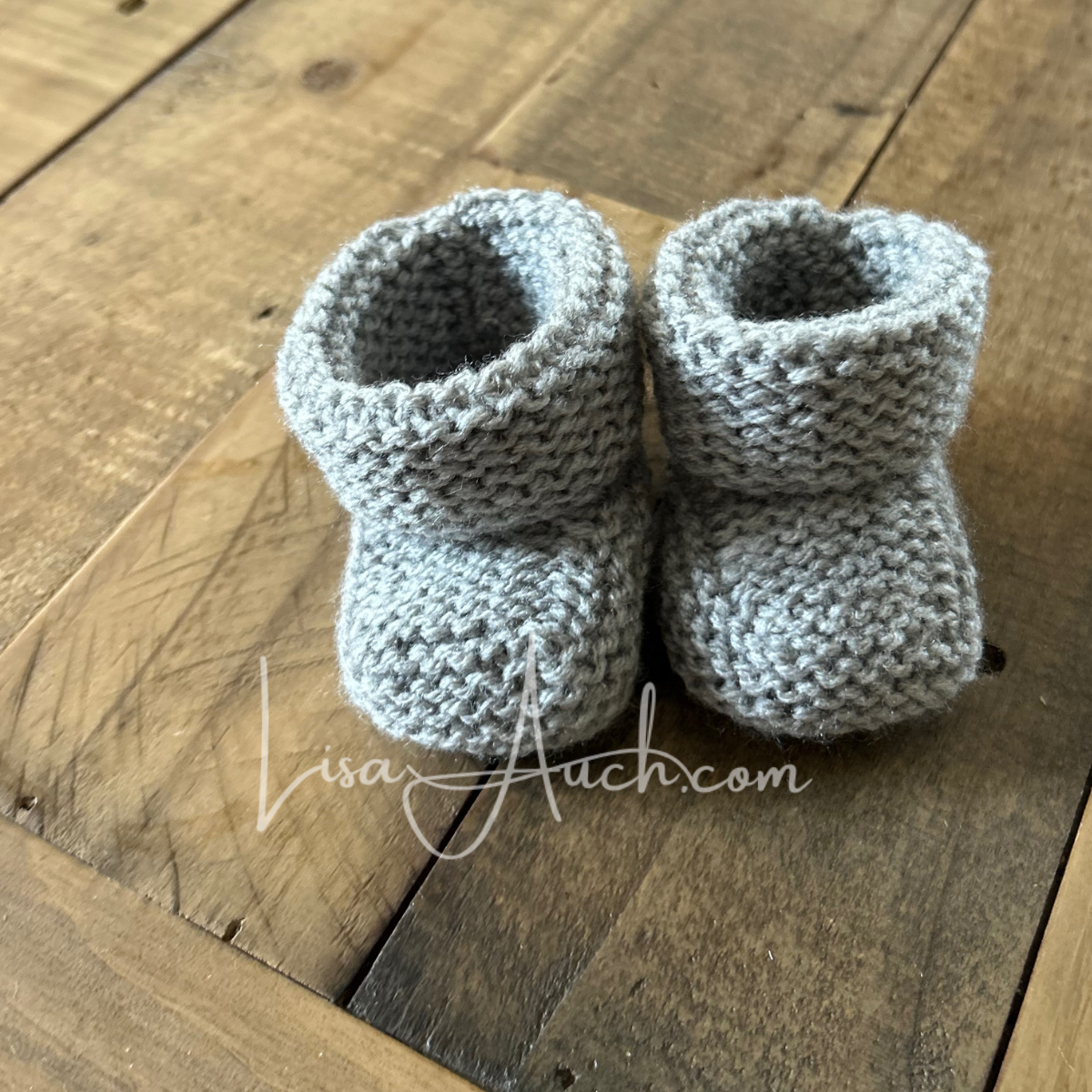 baby booties knitting pattern free